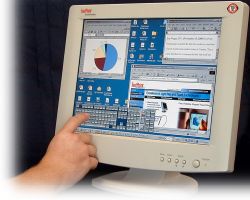 8-Wire Touch Screen LCD Monitor